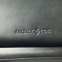 【新古品/ゆうパケットポスト可】PATRICK COX パトリック・コックス　ラウンドファスナー財布　総柄　ブラック　＊63_画像5