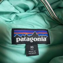 パタゴニア patagonia ダックダウンジャケット ジップアップフーディー ホワイト サイズXS 子供服 キッズ5-6歳 110cm相当 ＊32_画像2