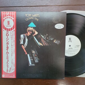 PROMO sample 見本盤 tom waits closing time トム・ウェイツ クロージング・タイム record レコード LP アナログ vinyl