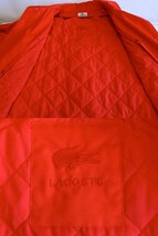 ラコステ LACOSTE トレンチコート ・38 ブラッディーオレンジ kz4612204892_画像7