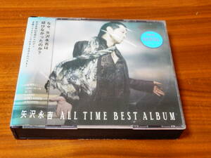 矢沢永吉 CD3枚組ベストアルバム「ALL TIME BEST ALBUM」オールタイムベスト アルバム レンタル落ち 帯あり 歌詞カードなし ジャンク品