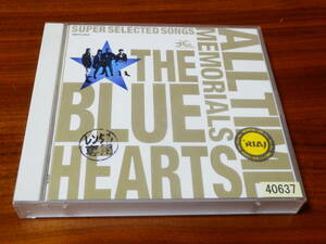 THE BLUE HEARTS CD2枚組「30th ANNIVERSARY ALL TIME MEMORIALS SUPER SELECTED SONGS」通常盤B ブルーハーツ 