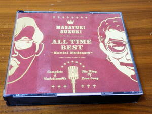 鈴木雅之 CD4枚組ベストアルバム「 ALL TIME BEST ～Martini Dictionary～」初回盤 ラッツ&スター シャネルズ レンタル落ち ジャンク品