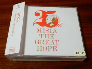 MISIA CD3枚組ベストアルバム 「THE GREAT HOPE BEST」レンタル落ち アイノカタチ Everything 逢いたくていま つつみ込むように 帯あり