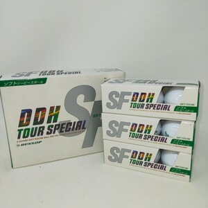 ●未使用●DUNLOP SF DDH TOUR SPECIAL ゴルフボール 9個セット ソフトツーピースボール 　② S