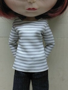 トップス２　ネオブライス　リカちゃん　オビツ　ピュアニーモ　　ハンドメイド　アウトフィット　Blythe outfit 