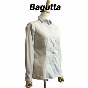 Bagutta ストライプ ストレッチシャツ イタリア製