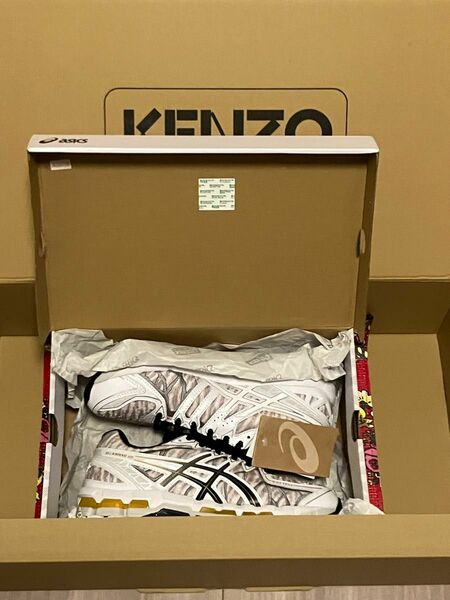 KENZO × Asics Gel-Kayano 20 ケンゾー　アシックス オフホワイト　26cm