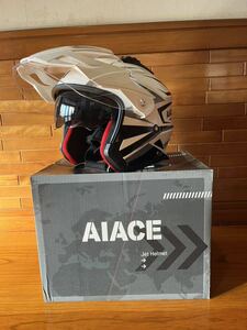 AIACE インナーバーザー付ヘルメットオフロード 
