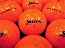 ★良質美品★スリクソン SRIXON『Z-STAR XV』2019年モデル オレンジ 20個 ロストボール★_画像1