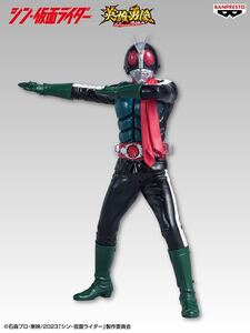 新品未開封◇映画 シン・仮面ライダー 英雄勇像 第2号 フィギュア Shin Kamen Rider Hero's Brave Statue Figure Kamen Rider 2 Banpresto