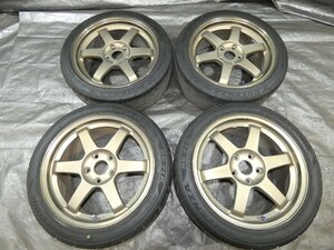 ★ AP1 S2000 AP2 レイズ ボルクレーシング TE37 ブロンズ ホイール 17×7.5J＋48 17×9.0J+65 [30NL16]