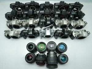 ★キヤノン AF一眼&レンズなど★EOS 100/650/630/620/750QD/Kiss5/Tokina/ 等 計:28点まとめ【ジャンク品】29411