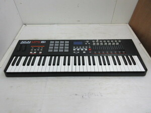 C688●AKAI■professional■USB/MIDIコントローラー■MPK61■キーボードコントローラー■ジャンク品扱い■中古品