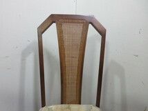 D650●maruni■マルニ■ハイバック椅子■木製■2脚セット■中古品_画像6