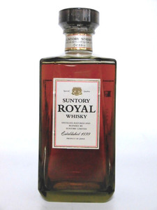 【L2】 90年代 サントリーローヤル スリムボトル【Suntory Whisky Royal】