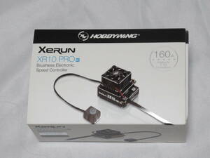 ◆送料込み！未使用 HOBBYWING ホビーウイング XeRUN XR10 PRO V4 G2 160A ブラシレスESC (G2S)