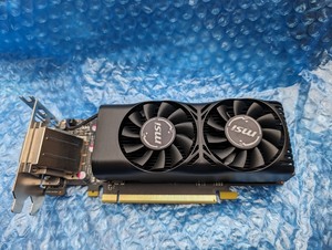 MSI GeForce GTX 1050Ti 4GT LP ロープロファイル 中古動作品 4GB