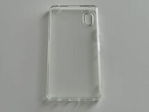Xperia Ace III SO-53C SOG08 A203SO 耐衝撃 上質 TPU ソフト 透明 クリア ケース A122_画像2