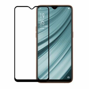 OPPO AX7 6.2インチ A7x 6.3インチ 併用 9H 0.26mm 枠黒色 強化ガラス 液晶保護フィルム 2.5D K569