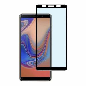 Galaxy A7 2018年 2019年 2020年 6インチ 9H 0.26mm 枠黒色 強化ガラス 液晶保護フィルム 9D K644