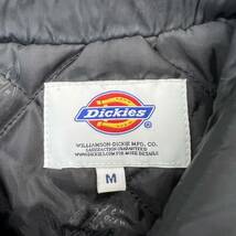 Dickies ☆ 背中ロゴ◎ 中綿 コーチジャケット ナイロンジャケット ブラック 黒 M ワーク ストリート スケーター 古着 ディッキーズ■S2854_画像5