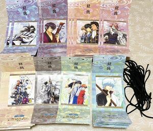 【銀魂】ミニ掛け軸 23枚セット 銀魂祭 特典 非売品 2009年 全8種類 コンプリート坂田銀時 桂小太郎 沖田総悟 土方十四郎 神楽