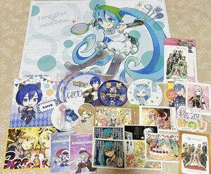 【初音ミク】ステッカー等24枚セット プロジェクトセカイ プロセカ 雪ミク コースター ボーカロイド ボカロ ファミマ 特典 非売品