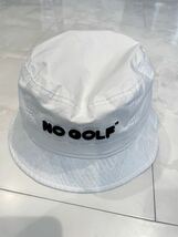 送料無料　NO COFFEE×CLUBHAUS “NO GOLF” HAT クラブハウス　バケットハット　撥水_画像2