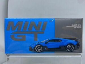 TSM MODEL MINI GT 1/64 BUGATTI DIVO BLU BUGATTI 601 ブガッティ ディーヴォ 開封済み 左ハンドル