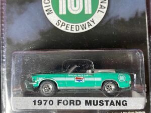 GREENLIGHT グリーンライト 1/64 MICHIGAN INTERNATIONAL SPEEDWAY 1970 70 FORD MUSTANG フォード マスタング