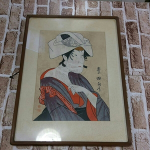 浮世絵 豊国画 着物 昔 歴史 時代物 当時物 絵 希少