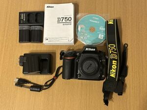 【1万円スタート！】　Nikon D750 おまけあり デジタル 一眼レフ フルサイズ　カメラ ボディ ニコン 中古 