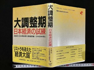 ｇ▼*　大調整期　日本経済の試練　編・武富将 日本興業 銀行調査部　1993年　日本経済新聞社　/A22