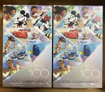 Disney創立100周年 2023 EPOCH PREMIER EDITION 2BOX 新品 未開封 シュリンク付き _画像1