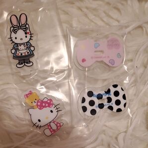 キティ ミニアクリルスタンド 2個セット