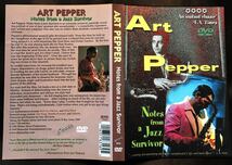 DVD/アート・ペッパー/ライヴ&インタビュー/ART PEPPER/アルト・サックス名手カリスマ/ビバップ/モーダル＆ハード/貴重ドキュメント映像_画像5