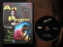 DVD/アート・ペッパー/ライヴ&インタビュー/ART PEPPER/アルト・サックス名手カリスマ/ビバップ/モーダル＆ハード/貴重ドキュメント映像_画像1