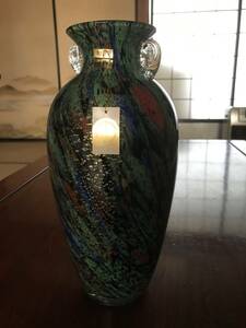花瓶・カメイガラス・花器・ガラス花瓶・手作り・フラワーベース