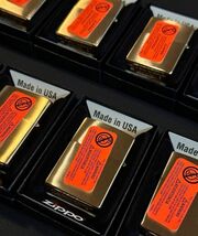 ■送料無料 未使用 ZIPPO 純正 封印 ワーニングシール 10枚セット バージンシール 注意 ジッポー ライター シール bv628_画像4