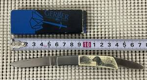 GERBER(USA) Silver Knight 250B Hunting Dog #7669【デッドストック品】