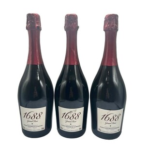 1688 グラン ロゼ ノンアルコール スパークリング Grand Rose フランス産 750ml 0% ノンアルコール ワイン 3本 11-10-36-38 同梱不可 N