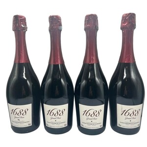 1688 グラン ロゼ ノンアルコール スパークリング Grand Rose フランス産 750ml 0% ノンアルコール ワイン 4本 11-10-39～42 同梱不可 N