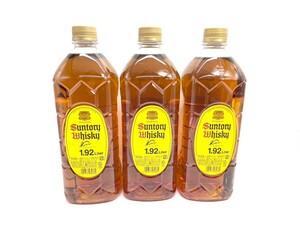 SUNTORY サントリー ウイスキー 角 ペットボトル 1.92L(1920ml) 3本　1-9-92.93.94 K