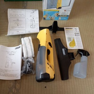 ケルヒャー KARCHER 窓用バキュームクリーナー wv 50 plus 未使用　ゆうパック80 掃除　窓　箱傷みあります