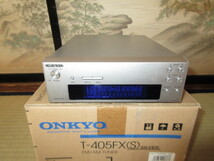 ★　ONKYO　ワイドFM対応　FM/AMチューナー　TX-405FX(S)　★_画像1