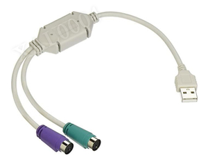 接続キーボードとマウス → USB 変換アダプタXL000043；
