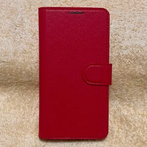 手帳型 iPhone用ケース iPhone 13 mini レッド RED