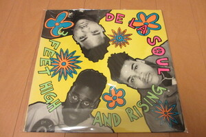 ★【DE LA SOUL デ・ラ・ソウル】☆『3 FT. HIGH & RISING -US ORIGINAL PRESS-』DMM刻印 激レア★