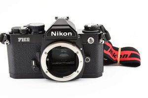 ニコン Nikon New FM2 ボディ ブラック　シャッター、露出計正常動作品